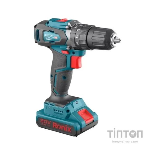 Шуруповерт Ronix ударний акумуляторний 20В, 2Ah х 2 (8900K)