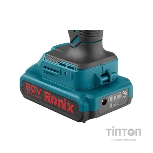 Шуруповерт Ronix ударний акумуляторний 20В, 2Ah х 2 (8900K)