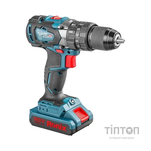 Шуруповерт Ronix ударний акумуляторний 20В, 2Ah х 2 (8905K)