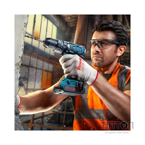 Шуруповерт Ronix ударний акумуляторний 20В, 2Ah х 2 (8905K)