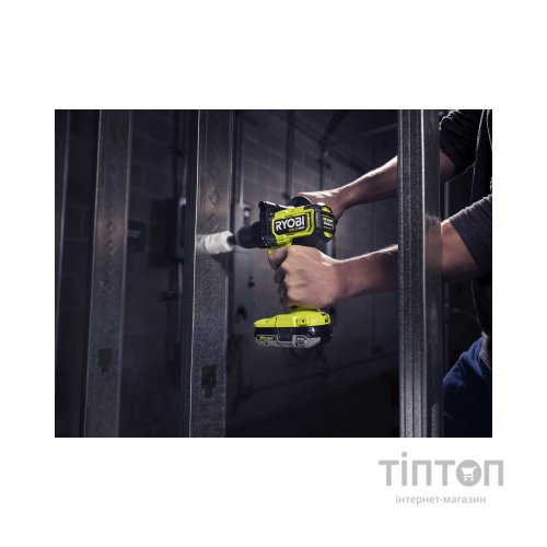 Шуруповерт Ryobi ударний ONE+ HP RPD18C-242S 18В, 1х2Ah, 1х4Ah, 54Нм 450·1700об/хв, сумка (5133004983)