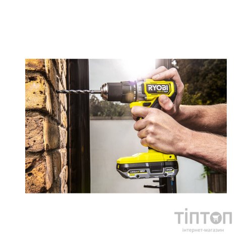 Шуруповерт Ryobi ударний ONE+ HP RPD18C-242S 18В, 1х2Ah, 1х4Ah, 54Нм 450·1700об/хв, сумка (5133004983)