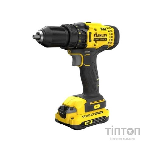 Шуруповерт Stanley FatMax, Li-lon 18 В, 50 Нм, 2 АКБ + ЗП, кейс (SFMCD700C2K)