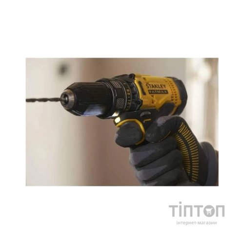 Шуруповерт Stanley FatMax, Li-lon 18 В, 50 Нм, 2 АКБ + ЗП, кейс (SFMCD700C2K)