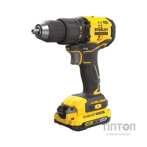 Шуруповерт Stanley FatMax, Li-lon 18 В, 60 Нм, 2 АКБ + ЗП, кейс (SFMCD710D2K)
