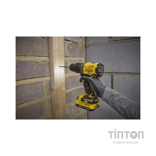 Шуруповерт Stanley FatMax, Li-lon 18 В, 60 Нм, 2 АКБ + ЗП, кейс (SFMCD715D2K)