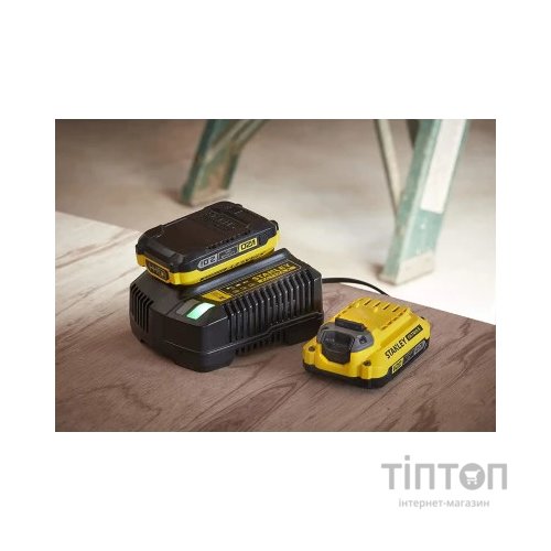 Шуруповерт Stanley FatMax, Li-lon 18 В, 60 Нм, 2 АКБ + ЗП, кейс (SFMCD715D2K)