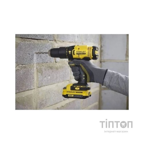 Шуруповерт Stanley FatMax, ударний, Li-lon 18В, 50 Нм, 2 АКБ + ЗП, кейс (SFMCD711C2K)