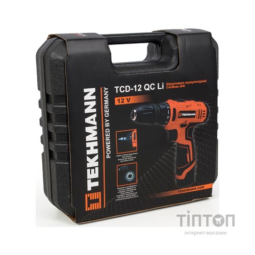 Шуруповерт Tekhmann TCD-12 QC Li (847983)