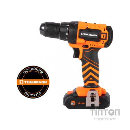 Шуруповерт Tekhmann TCD-18 LiW 2 акб (850615)
