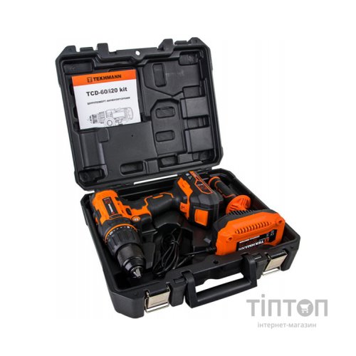 Шуруповерт Tekhmann TCD-60/i20 kit (848394)