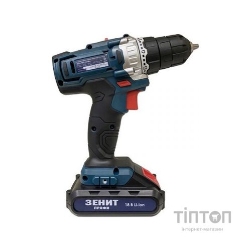 Шуруповерт Зеніт ПРОФІ ЗША-18 LiW (850616)