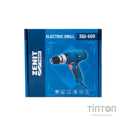 Шуруповерт Зеніт ЗШ-600 профи (844127)
