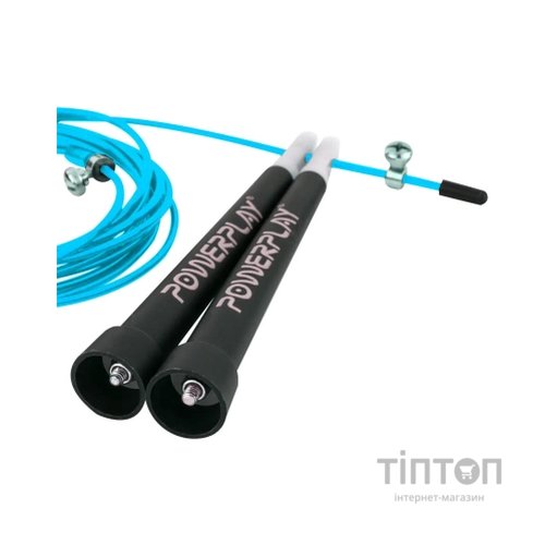 Скакалка PowerPlay 4202 швидкісна Бірюзова (PP_4202_Cyan)