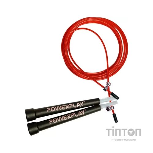 Скакалка PowerPlay 4202 швидкісна Червона (PP_4202_Red)
