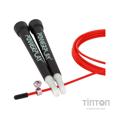 Скакалка PowerPlay 4202 швидкісна Червона (PP_4202_Red)