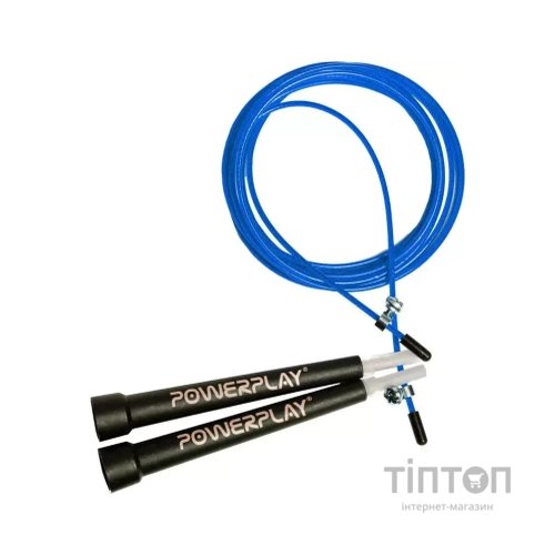 Скакалка PowerPlay 4202 швидкісна Синя (PP_4202_Blue)