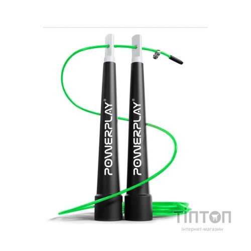 Скакалка PowerPlay 4202 швидкісна Зелена (PP_4202_Green)