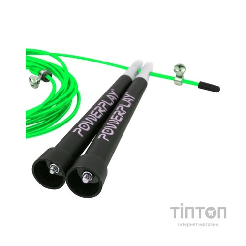Скакалка PowerPlay 4202 швидкісна Зелена (PP_4202_Green)