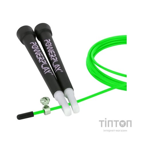 Скакалка PowerPlay 4202 швидкісна Зелена (PP_4202_Green)