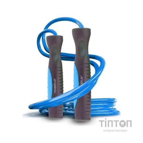 Скакалка PowerPlay 4204 Блакитна (PP_4204_Blue)