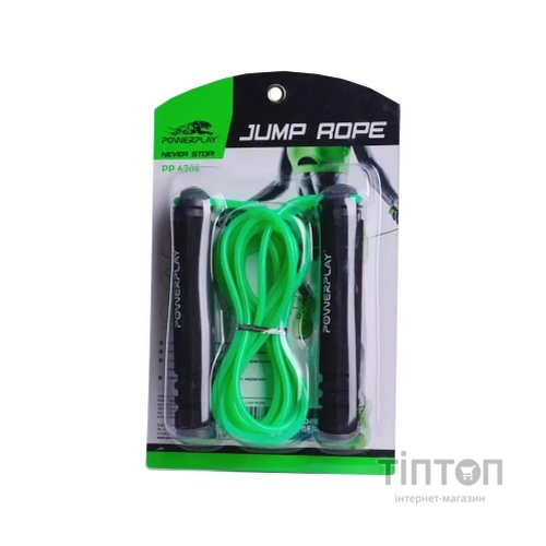 Скакалка PowerPlay 4205 Зелена (PP_4205_Green)
