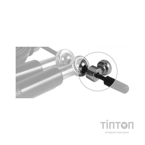 Скакалка PowerPlay 4207 швидкісна алюмінієва Срібна (PP_4207_Silver)