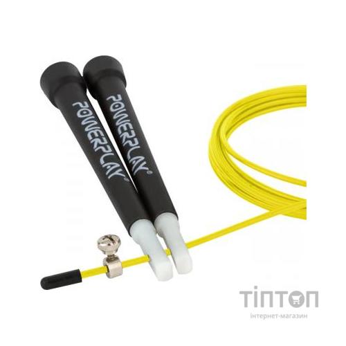 Скакалка PowerPlay Швидкісна 4202 Yellow (PP_4202_Yellow)