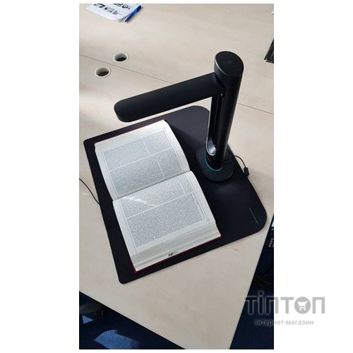 Сканер A3 IRISCan Desk 6 Business (32MP, 60 стор/хв, MP3, WAV, MIC, USB, книжковий, чорний) (462496)