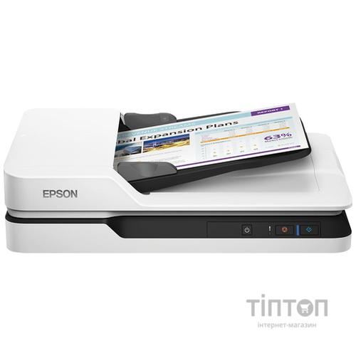 Сканер Epson WorkForce DS-1660W A4 з Wi-Fi