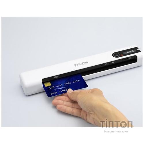 Сканер Epson WorkForce DS-80W A4 with Wi-Fi (B11B253402)