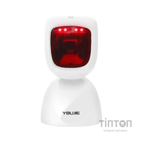 Сканер штрих-коду Honeywell Youjie HF600, 2D, USB, white (YJ HF600-0-2USB)