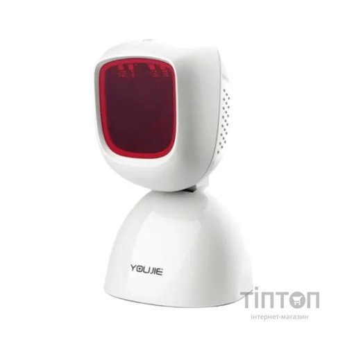Сканер штрих-коду Honeywell Youjie HF600, 2D, USB, white (YJ HF600-0-2USB)