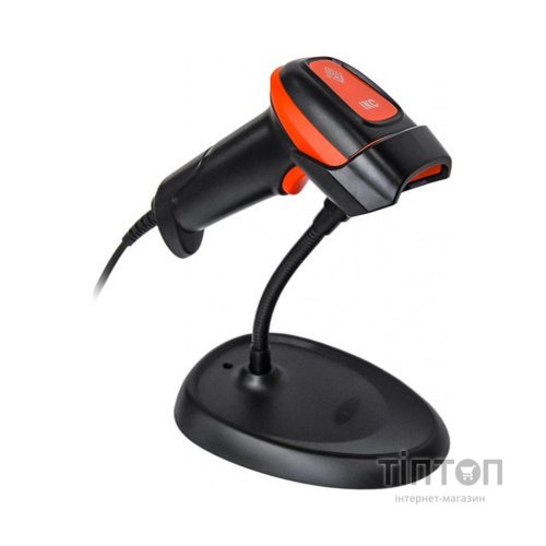 Сканер штрих-коду ІКС 3209/2D RS232, stand, BLACK (ІКС-3209-2D-RS232)
