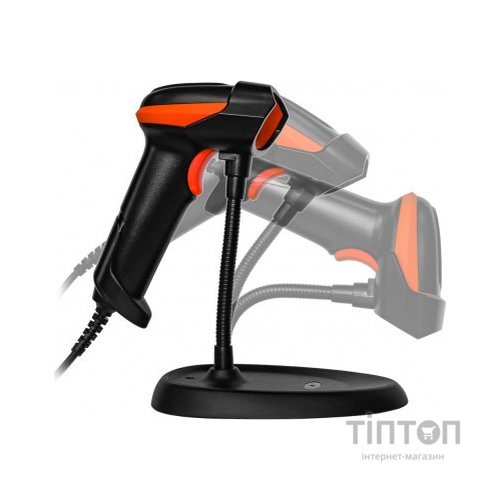 Сканер штрих-коду ІКС 3209/2D RS232, stand, BLACK (ІКС-3209-2D-RS232)
