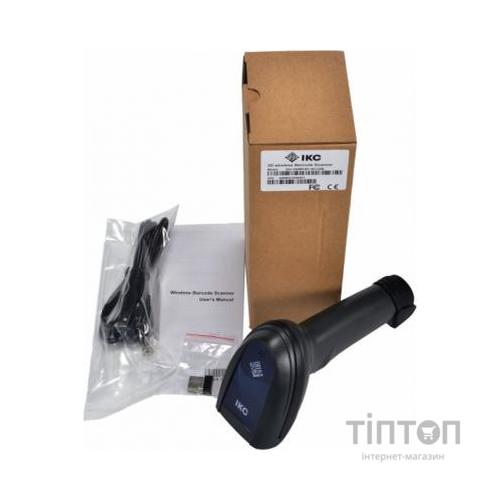 Сканер штрих-коду ІКС 5208RC/2D wireless USB, without cradle black (ІКС-5208RC-BT-2D-USB)