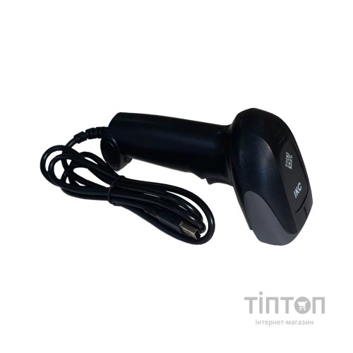 Сканер штрих-коду ІКС ІКС-3206 CCD/1D, USB, black (ІКС-3206-1D-USB)