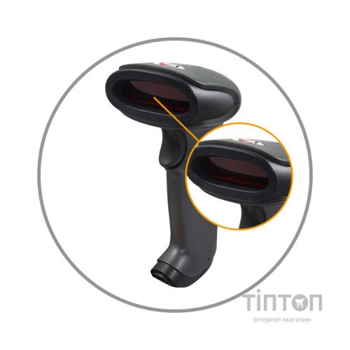 Сканер штрих-коду Sunlux XL-3200A 2D USB V2 з підставкою (18542)