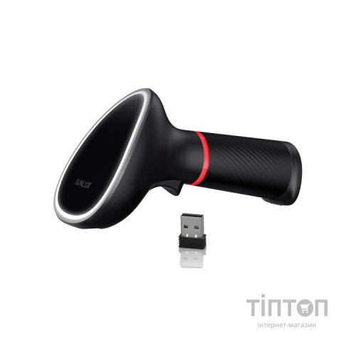 Сканер штрих-коду Sunlux XL-9600 2D без підставки з USB-адаптором (20506)