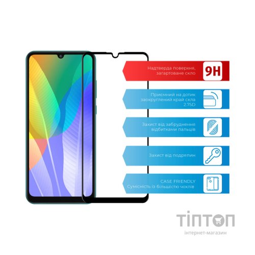 Скло захисне ACCLAB Full Glue Huawei Y6p (1283126508301)