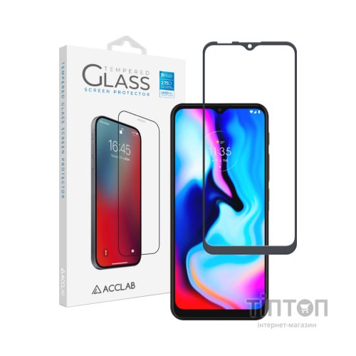 Скло захисне ACCLAB Full Glue MOTO E7 Power (1283126514395)