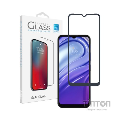 Скло захисне ACCLAB Full Glue MOTO G20 (1283126514388)