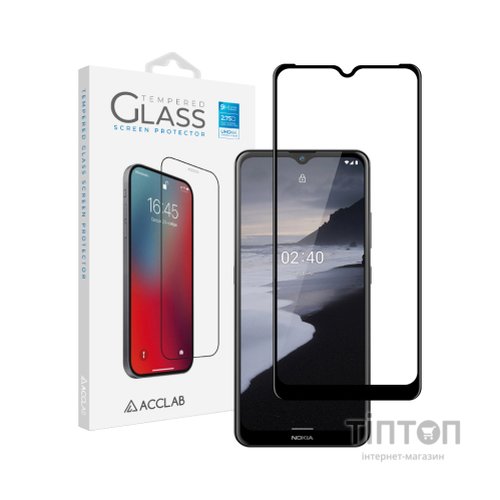 Скло захисне ACCLAB Full Glue Nokia 2.4 (1283126510793)