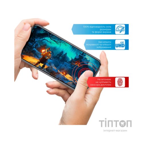 Скло захисне ACCLAB Full Glue Realme C25 (1283126518409)