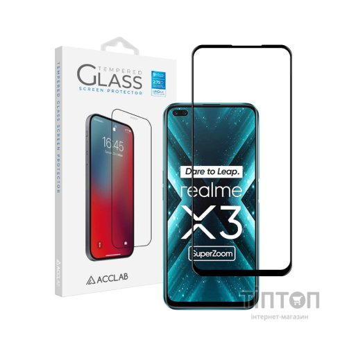 Скло захисне ACCLAB Full Glue Realme X3 (1283126508462)