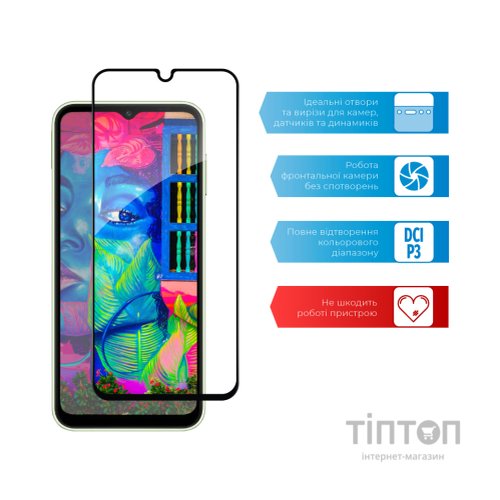Скло захисне ACCLAB Full Glue Samsung A14 (1283126559747)