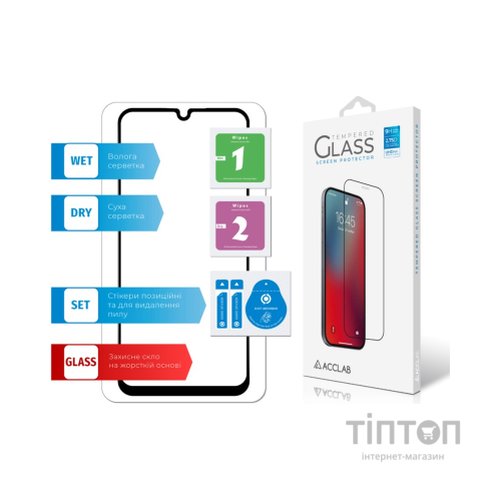 Скло захисне ACCLAB Full Glue Samsung A24 5G (1283126573682)