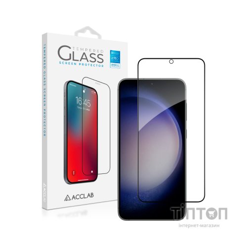 Скло захисне ACCLAB Full Glue Samsung S23 (1283126559624)