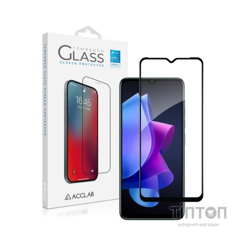 Скло захисне ACCLAB Full Glue Tecno Spark Go 2023 (1283126564819)