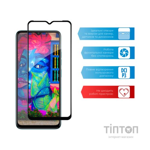Скло захисне ACCLAB Full Glue Tecno Spark Go 2023 (1283126564819)